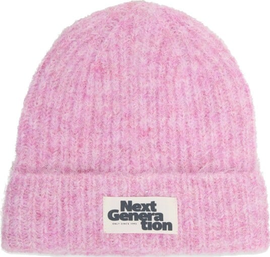 Kids Only Kogsimara Life Knit Beanie Cp Acc   Pink   ONE SIZE