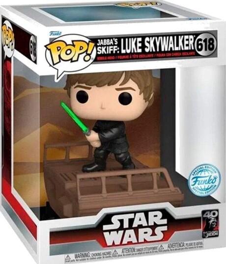 Funko POP-figur Deluxe Star Wars Luke Skywalker Exclusive
