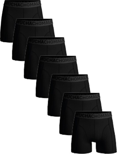 Muchachomalo 1010 Hello Moonlight 7pk Boxer 176 Black S