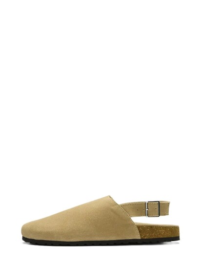 Selected Slfbetsy Suede Mule - Beige - 39 Selected Slfbetsy Suede Mule - Beige - 39