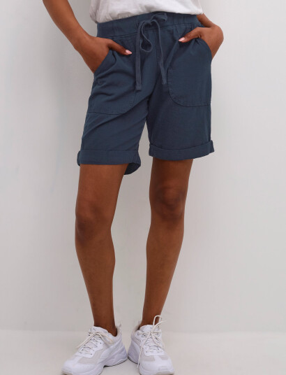 Kaffe Kanaya Shorts - Blue - 34 Kaffe Kanaya Shorts - Blue - 34