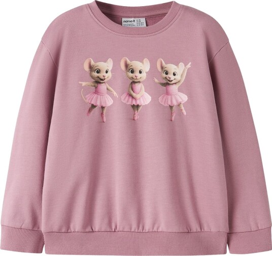 Name It Nmfvotea Ls Nreg Sweat Bru Purple 92