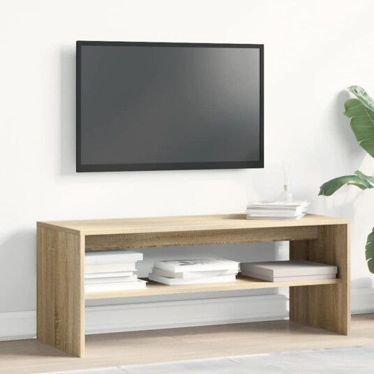  TV-benk sonoma eik 100x40x40 cm sponplate 8721158717726