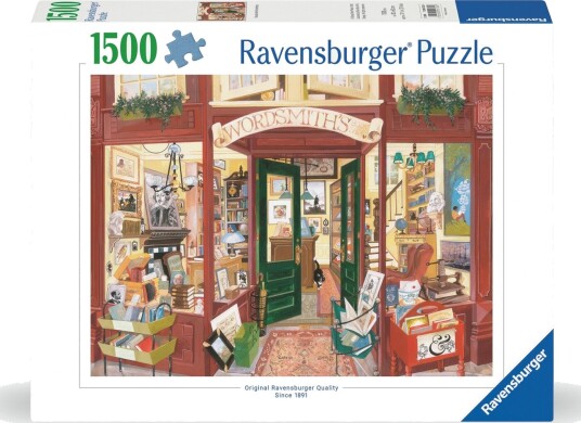 Puslespill 1500 Bokhandel Ravensburger