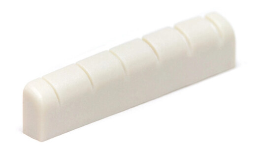 Graph Tech Tusq Xl Pql-6010-00 - G-Style E-Guitar Nut, Flat, Slotted, 3/16" Width