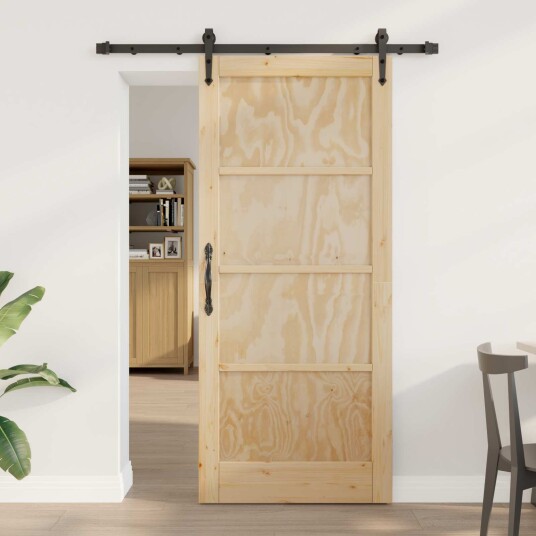  Skyvedør ORKDAL Naturlig 86 x 198,5 cm Heltre furu