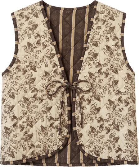 Helmstedt Frida Reversible Vest   Brown   XL