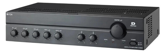 Toa A-2060dd Mikseforsterker 60w Dig.Sluttrinn,1xdin,2xjackbal,2xauxrca