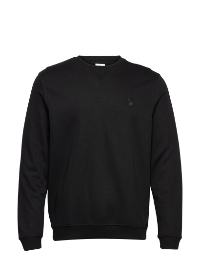 JBS of Denmark Jbs Of Dk Badge Crew Neck Fsc - Black - S JBS of Denmark Jbs Of Dk Badge Crew Neck Fsc - Black - S