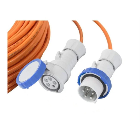 Gewiss Skjøtekabel 16A 3 faset 230V IP67 25M PUR H07BQ-F 4G2,5mm²