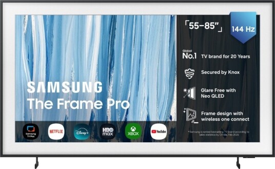 Samsung 55" The Frame Pro Neo QLED 4K Smart TV med Mini LED 2026 Samsung 55" The Frame Pro Neo QLED 4K Smart TV med Mini LED 2026