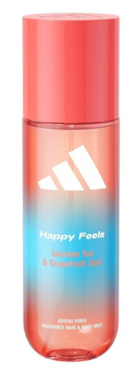 Adidas Vibes Happy Feels Jasmine Tea & Grapefruit Zest Body Mist 236ml Adidas Vibes Happy Feels Jasmine Tea & Grapefruit Zest Body Mist 236ml