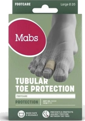Mabs tåbeskyttelse tubeform L
