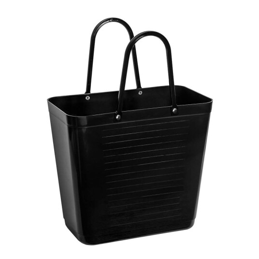 Hinza - Recycled Plastic veske høy 14L svart Hinza - Recycled Plastic veske høy 14L svart