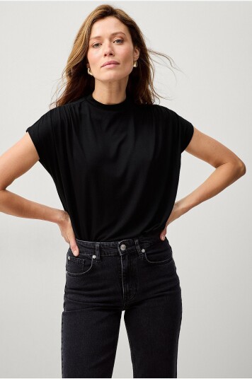 Ellos Collection Topp Hildur Svart
