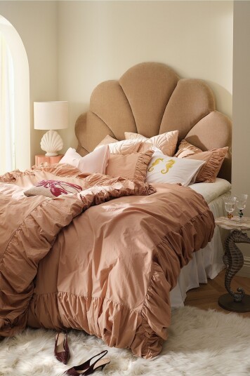 Staycation   Sengesett Beautiful i bomullspercale 2 eller 3 stykker   Rosa