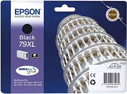 Epson T7901 XL blekkpatron - C13T79014010 Original - Svart 2600 sider