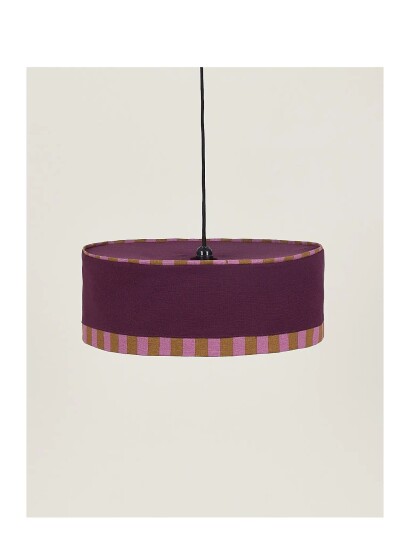 NOBODINOZ Pendant Lampshade Diam. 50Cm Paul Purple ONE SIZE x 50