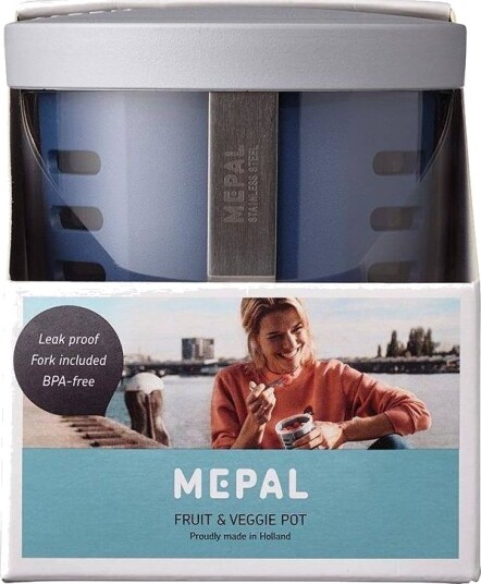 Mepal Fruit & Veggie Boks Ellipse Nordic Denim 107655016800 Mepal Fruit & Veggie Boks Ellipse Nordic Denim 107655016800