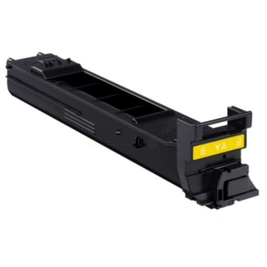 Konica Minolta A0DK252 Tonerkassett gul Høy Kapasitet 8.000 sider