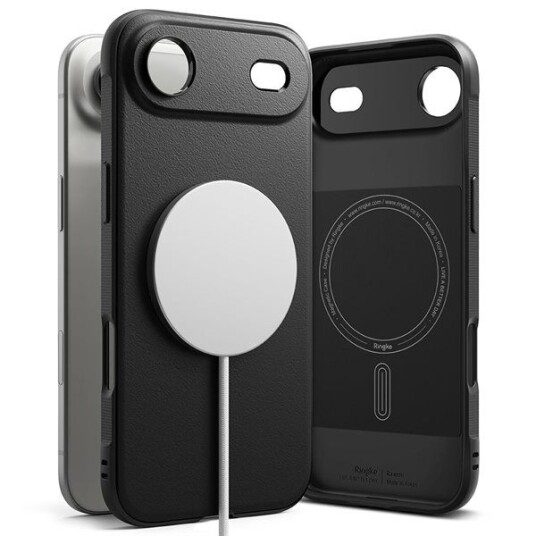 Ringke Onyx Magnetisk MagSafe-deksel for iPhone 17 Air - Svart Ringke Onyx Magnetisk MagSafe-deksel for iPhone 17 Air - Svart
