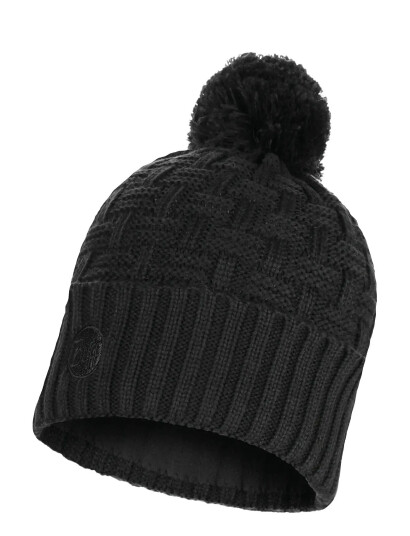BUFF Knitted Hat Airon Black ONE SIZE BUFF Knitted Hat Airon Black ONE SIZE