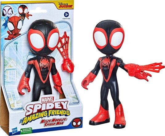 Marvel Spidey og hans fantastiske venner Supersized Miles Morales Actionfigur 30 cm Marvel Spidey og hans fantastiske venner Supersized Miles Morales Actionfigur 30 cm