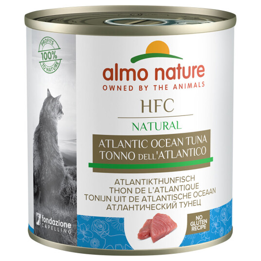 Almo Nature Hfc Natural 6 X 280 G Atlanterhavstunfisk