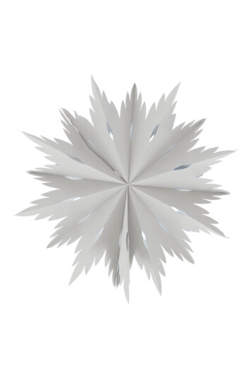 Jotex ELLIORA julestjerne, diameter 58 cm Lys grå 1690331-03-0 1690327-02-0