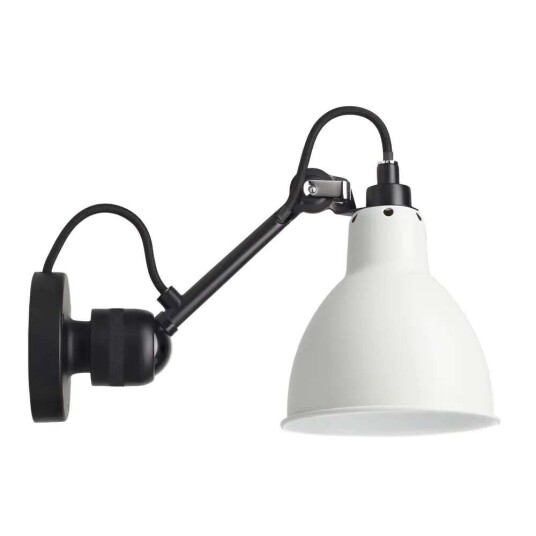 DCW - 304SW Vegglampe Svart/Hvit Lampe Gras DCW - 304SW Vegglampe Svart/Hvit Lampe Gras