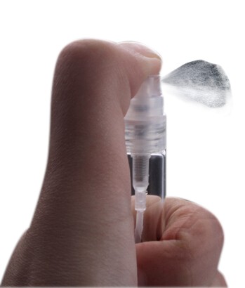 Sprayflaske - 2 ml. - Atomizer for munnvann eller parfyme Sprayflaske - 2 ml. - Atomizer for munnvann eller parfyme