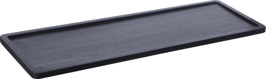 Ernst Trebrett Rektangulær Svart, 15 x 45 cm