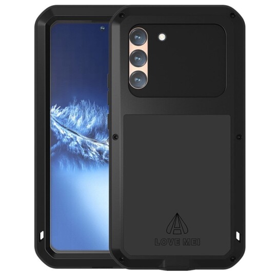Love Mei Samsung Galaxy S22 Plus Deksel Powerful Case Svart