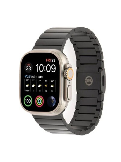 Mobile Origin Watch Titanium Band black Apple Watch 49mm/45mm/44mm/42mm