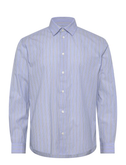 Casual Friday Cfolsson Striped Shirt Blue XXXL