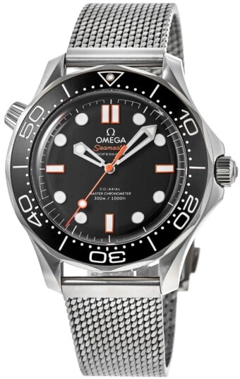 Omega Herreklokke 210.30.42.20.01.018 Seamaster Diver 300m Sort/Stål Omega Herreklokke 210.30.42.20.01.018 Seamaster Diver 300m Sort/Stål