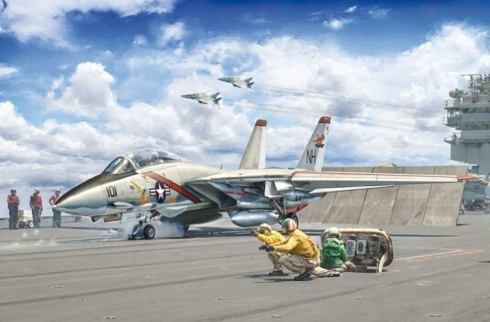 Italeri 1:72 F-14A Tomcat Plastbyggesett