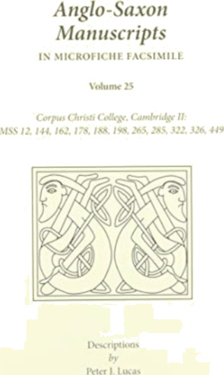 ASMv25 Corpus Christi College, Cambridge II (INST BUNDLE)