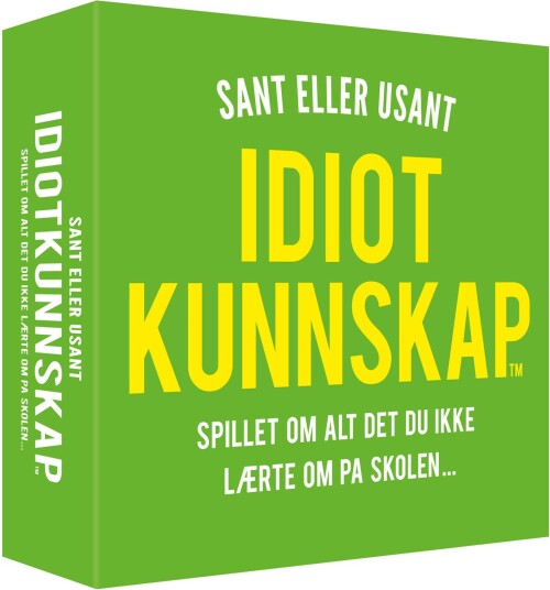 Idiotkunnskap: Sant eller usant, Kylskåpspoesi - Brettspill fra Outland