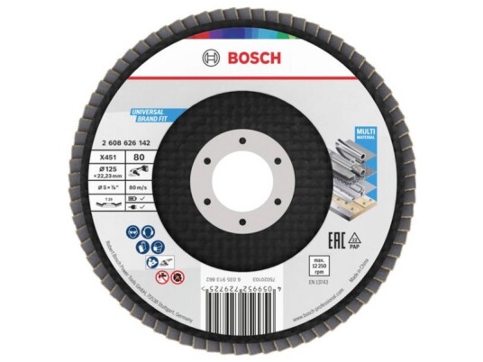 Bosch Accessories 2608626142 Metalskive Til Slibning Diameter 125 Mm 1 Stk Bosch Accessories 2608626142 Metalskive Til Slibning Diameter 125 Mm 1 Stk