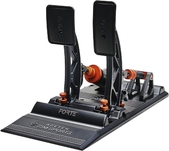 Asetek Forte simracing-pedaler bremse og gass Asetek Forte simracing-pedaler bremse og gass