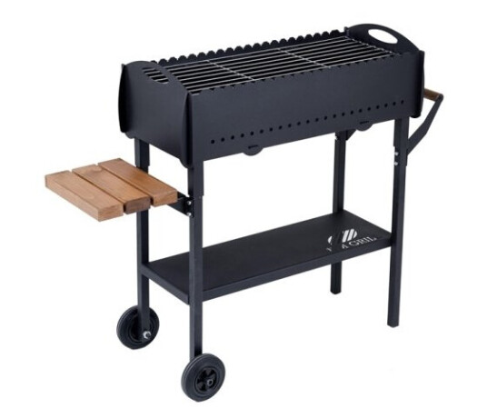 Dm_Grill Grill With Shelf And Wheels Gr-017 3Mm