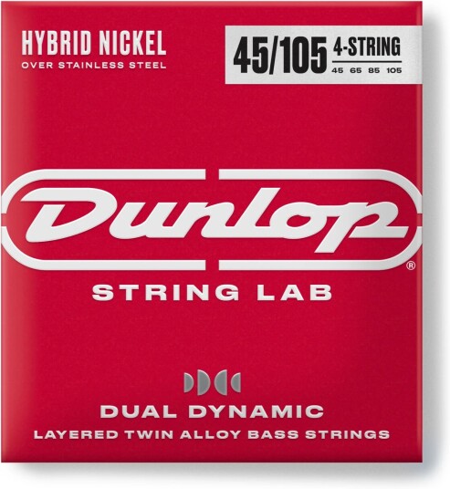 Dunlop Dbhyn45105 Hybrid Nickel 4-Str  045-105 
