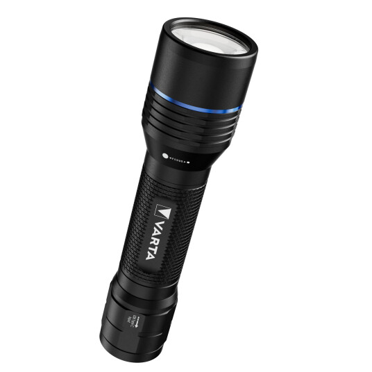 Varta F30R LED lykt ??? Aluminium, oppladbart batteri, 1500 lumen