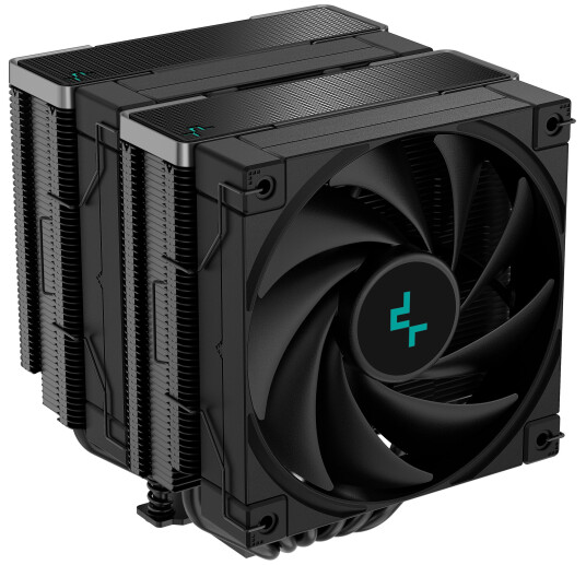 Deepcool AK620 Zero Dark CPU-kjøler 120mm 28dBA Sort