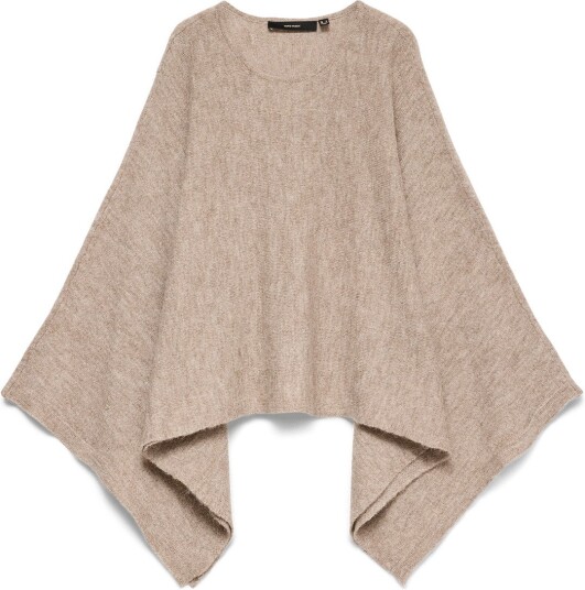 Vero Moda Vmisla Ls O Neck Cape Beige S/M