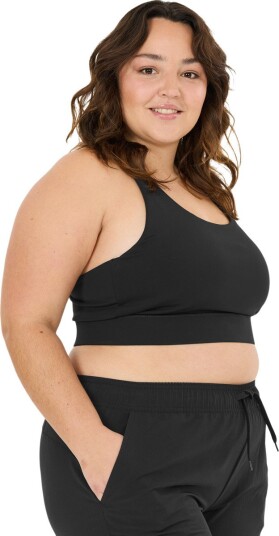 Q Sportswear Thalia v2 Sports BH Dame Svart 44   46