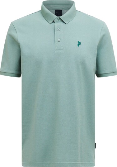 Peak Performance Men"s Classic Cotton Polo Green Valley M