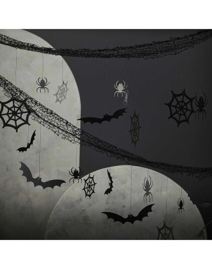Girlander med Flaggermus Edderkopp og Spindelvev Fright Night