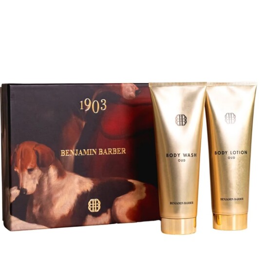 Benjamin Barber Gift Box Oud Shower Gel & Body Lotion 2 x 250ml Benjamin Barber Gift Box Oud Shower Gel & Body Lotion 2 x 250ml